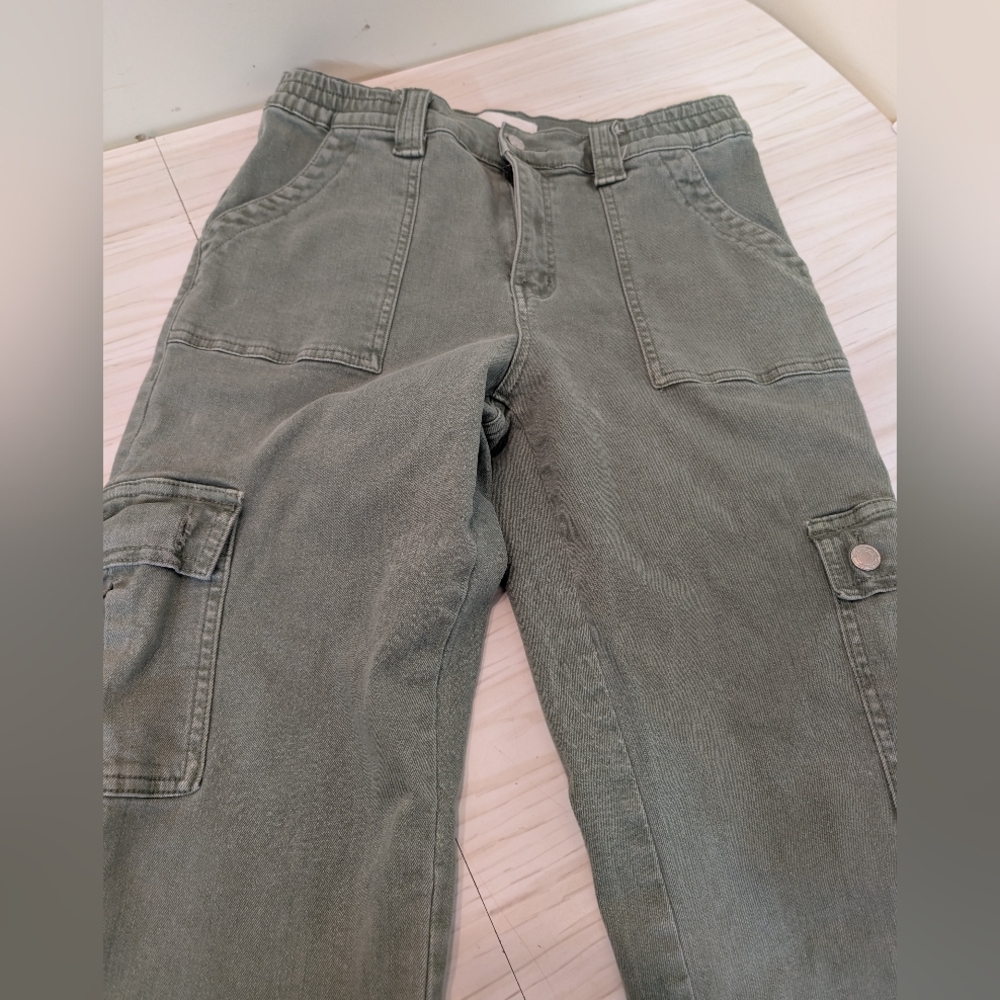 VERVET Olive Cargo Pants